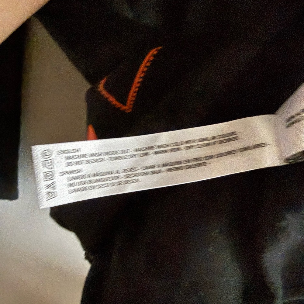 Denim & Flower Ricky Singh Halloween Skeleton Tuxedo Shirt Black Orange Siz - Picture 5 of 7